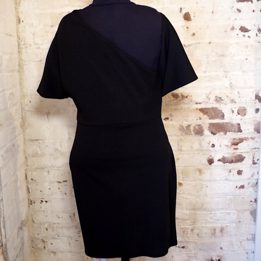 NWT ASOS Fallen Shoulder Mini Dress - Picture 3 of 6
